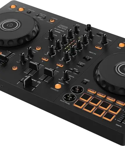 Pioneer DJ DDJ-FLX4 2-deck Rekordbox and Serato DJ Controller - Graphite
